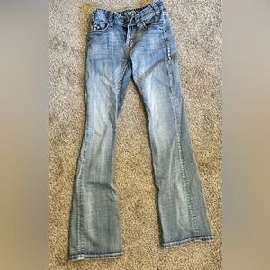 Boot Cut Light Wash Jeans